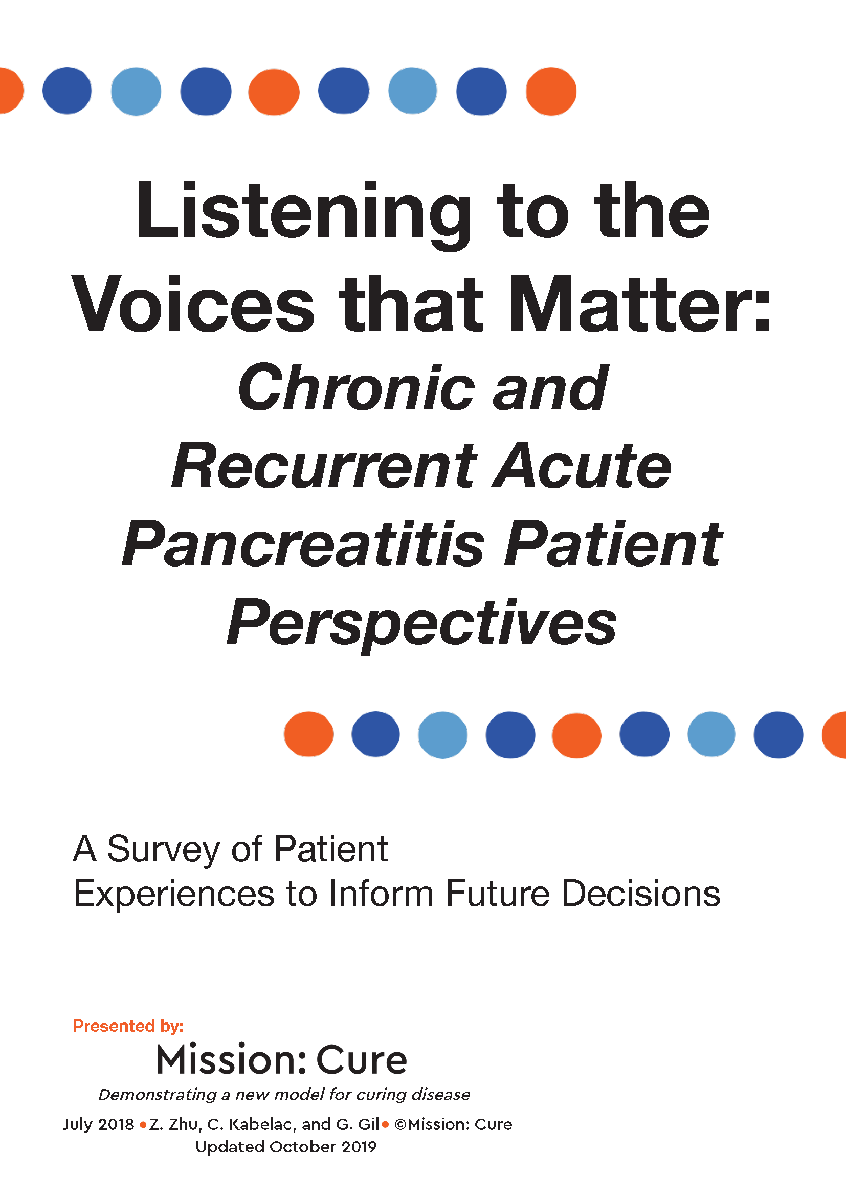 Chronic Pancreatitis and Recurrent Acute Pancreatitis Patient Perspectives Survey_Page_01