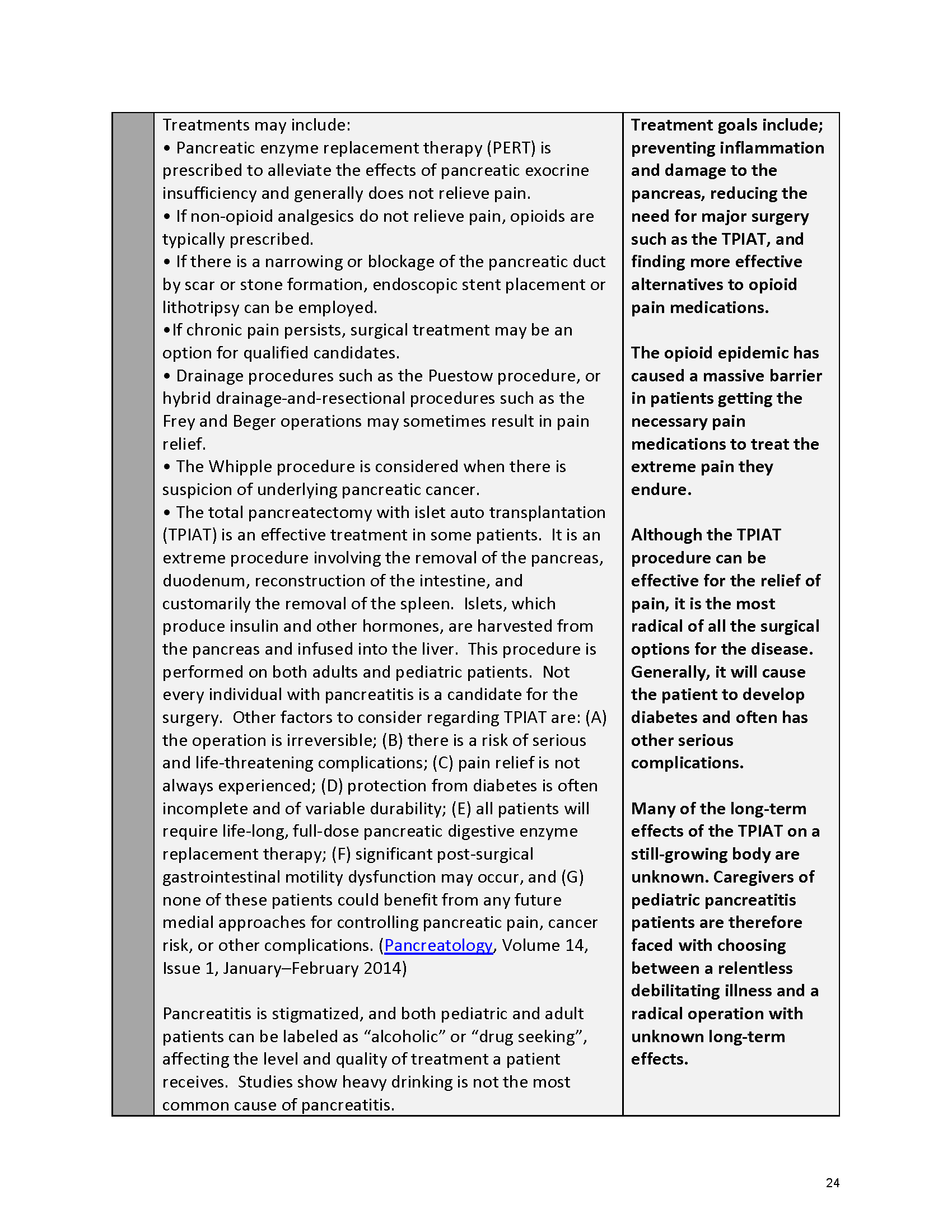 National Pancreas Foundation Voice of the Patient Report_Page_26