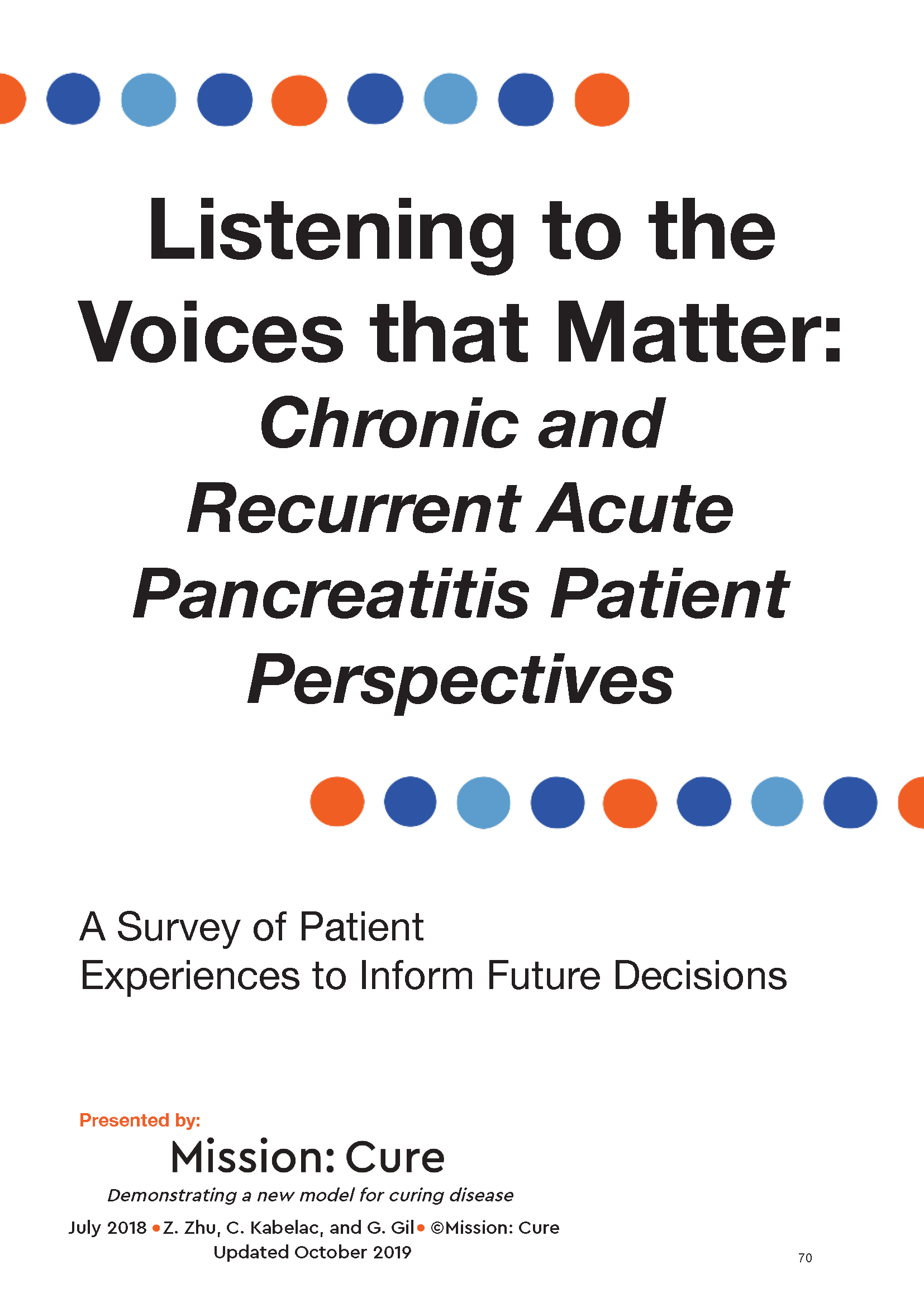 National Pancreas Foundation Voice of the Patient Report_Page_72